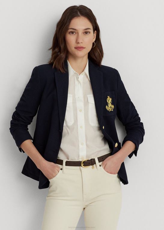 flåde Kvinder Ralph Lauren bullion jacquard blazer Z426B3777