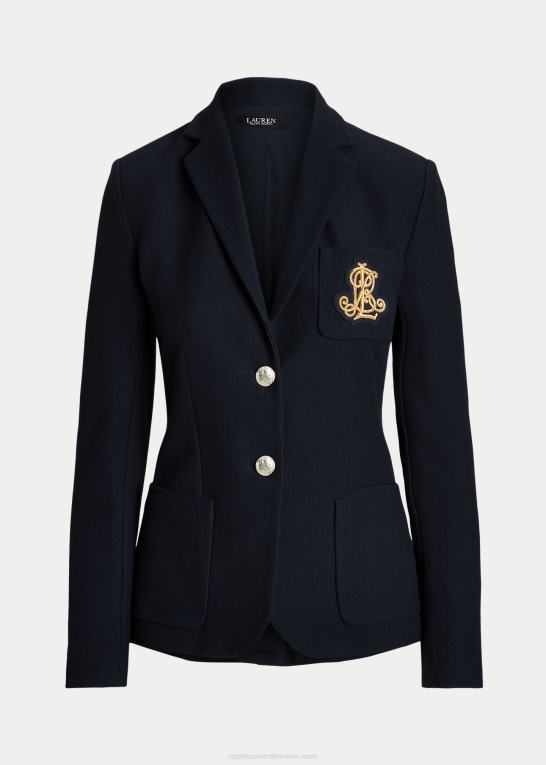 flåde Kvinder Ralph Lauren bullion jacquard blazer Z426B3777