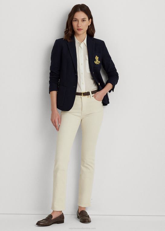 flåde Kvinder Ralph Lauren bullion jacquard blazer Z426B3777