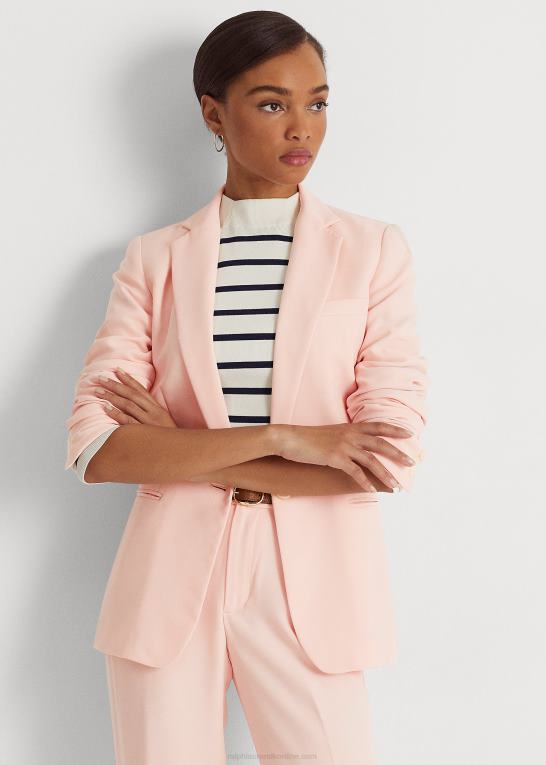 lyserød Kvinder Ralph Lauren georgette blazer Z426B4820