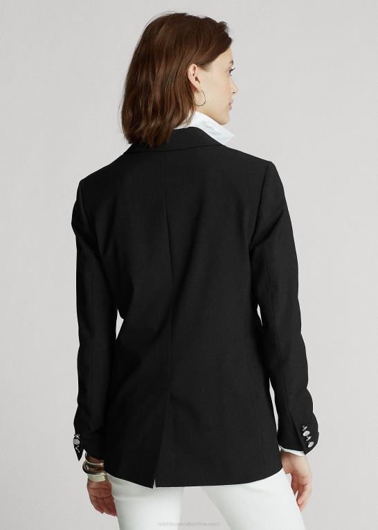 sort Kvinder Ralph Lauren blazer i uldblanding Z426B4757