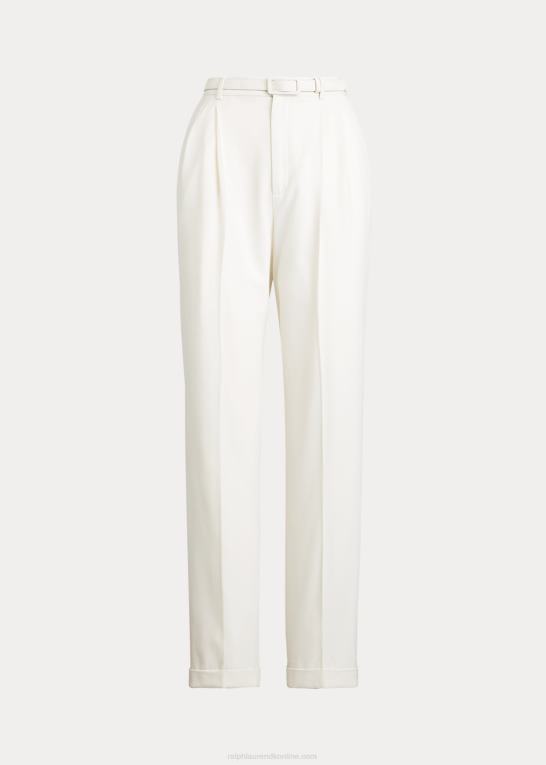 fløde Kvinder Ralph Lauren andela uld-blend pant Z426B9356