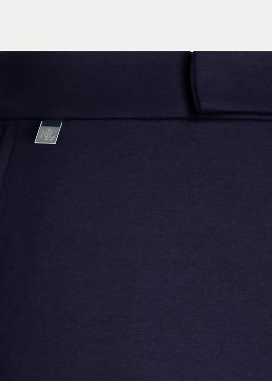 flåde Kvinder Ralph Lauren lige ponte bukser Z426B9459