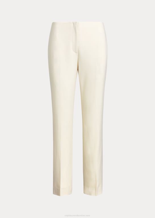 fløde Kvinder Ralph Lauren simone uldblandingsbukser Z426B9362