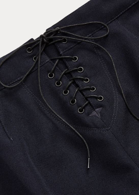 flåde Kvinder Ralph Lauren uld serge bukser Z426B3659