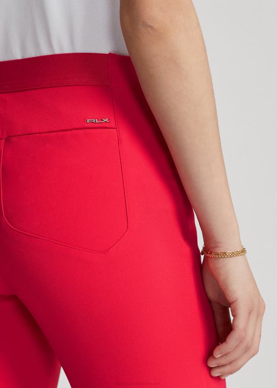 hårdfør rød Kvinder Ralph Lauren stretch atletisk buks Z426B3686