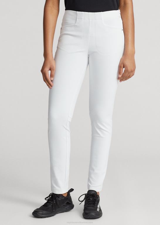 hvid Kvinder Ralph Lauren stretch atletisk buks Z426B3688