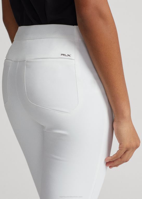 hvid Kvinder Ralph Lauren stretch atletisk buks Z426B3688