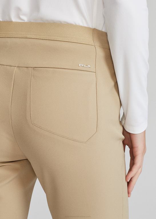 klassisk kaki Kvinder Ralph Lauren stretch atletisk buks Z426B3690