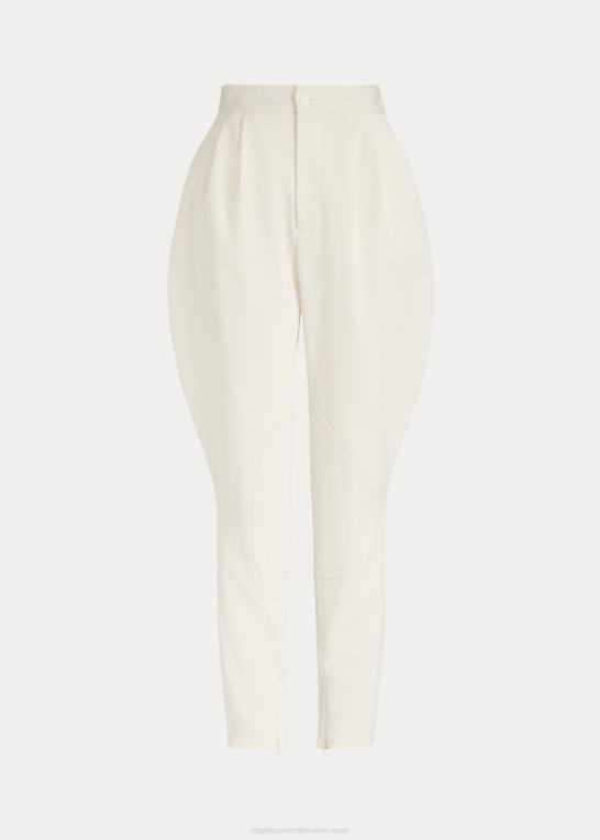lux creme Kvinder Ralph Lauren harrison kavaleri twill jodhpur bukser Z426B3564