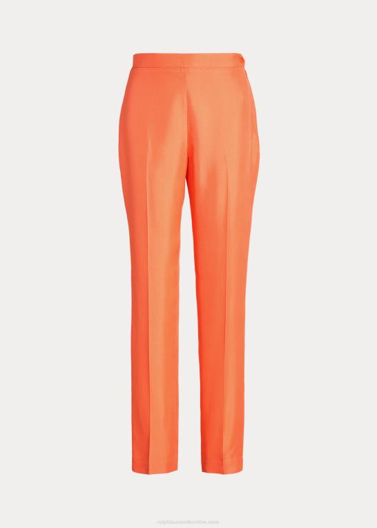 melon Kvinder Ralph Lauren robynn silke shantung bukser Z426B9315