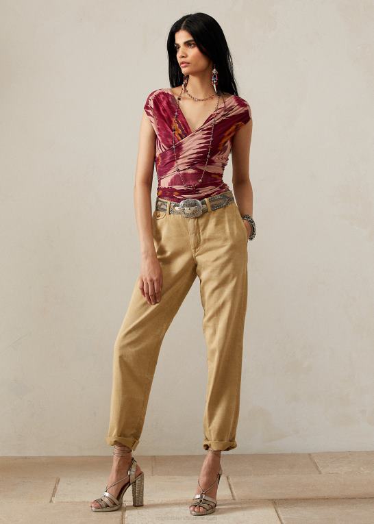 militærøvelse Kvinder Ralph Lauren garnison chino bukser Z426B9334