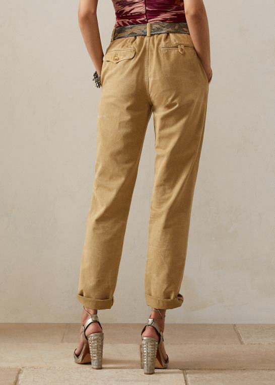 militærøvelse Kvinder Ralph Lauren garnison chino bukser Z426B9334