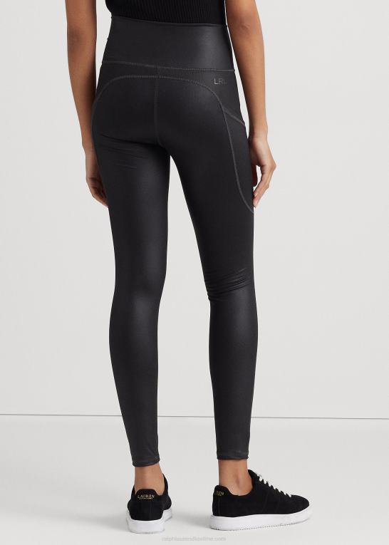 sort Kvinder Ralph Lauren belagt jersey legging Z426B4471