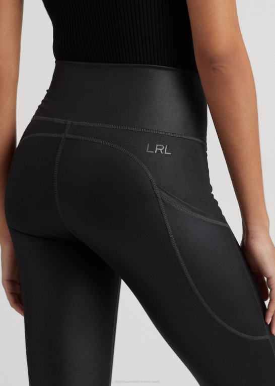 sort Kvinder Ralph Lauren belagt jersey legging Z426B4471