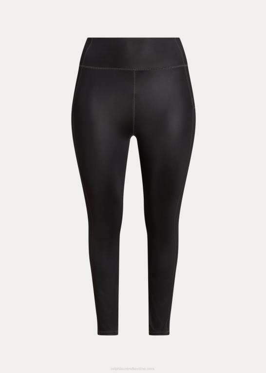 sort Kvinder Ralph Lauren belagt jersey legging Z426B4713