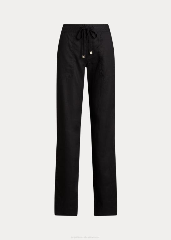 sort Kvinder Ralph Lauren hørbukser med brede ben Z426B4374