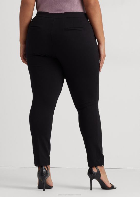 sort Kvinder Ralph Lauren lige ponte bukser Z426B4722