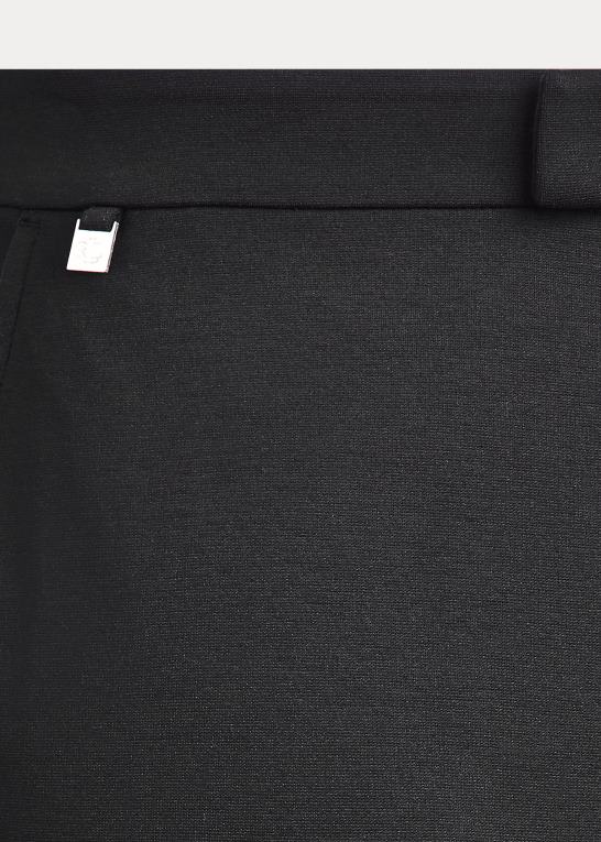 sort Kvinder Ralph Lauren lige ponte bukser Z426B4722