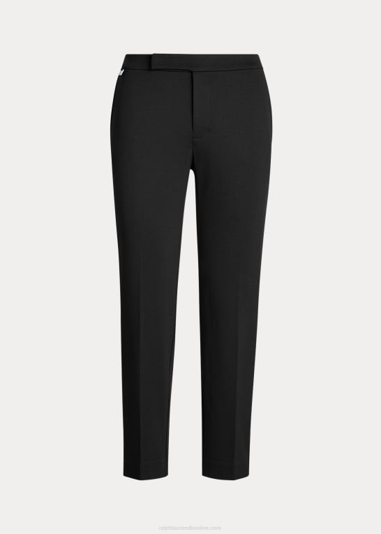 sort Kvinder Ralph Lauren lige ponte bukser Z426B9460