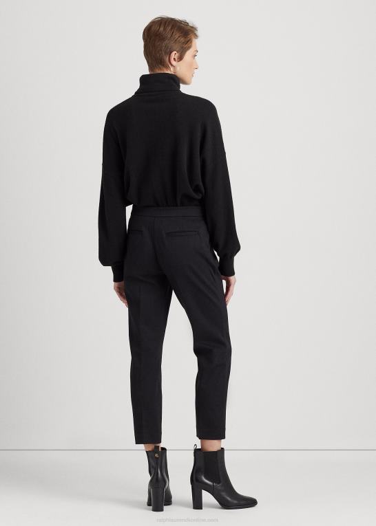 sort Kvinder Ralph Lauren lige ponte bukser Z426B9460