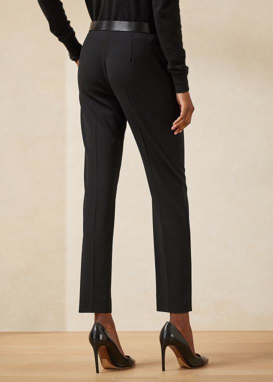 sort Kvinder Ralph Lauren simone virgin uldbukser Z426B3587