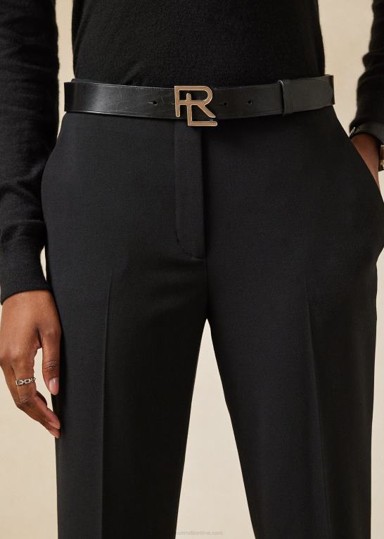 sort Kvinder Ralph Lauren simone virgin uldbukser Z426B3587