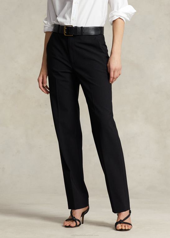 sort Kvinder Ralph Lauren stretch bukser med lige ben Z426B4756