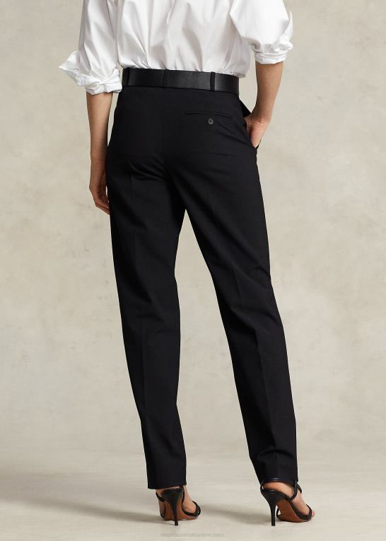 sort Kvinder Ralph Lauren stretch bukser med lige ben Z426B4756