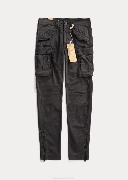 sort Kvinder Ralph Lauren stretch skinny cargo bukser Z426B3682