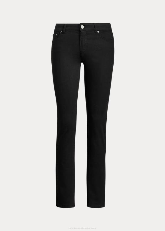sort Kvinder Ralph Lauren stretch twill lige bukser Z426B4262