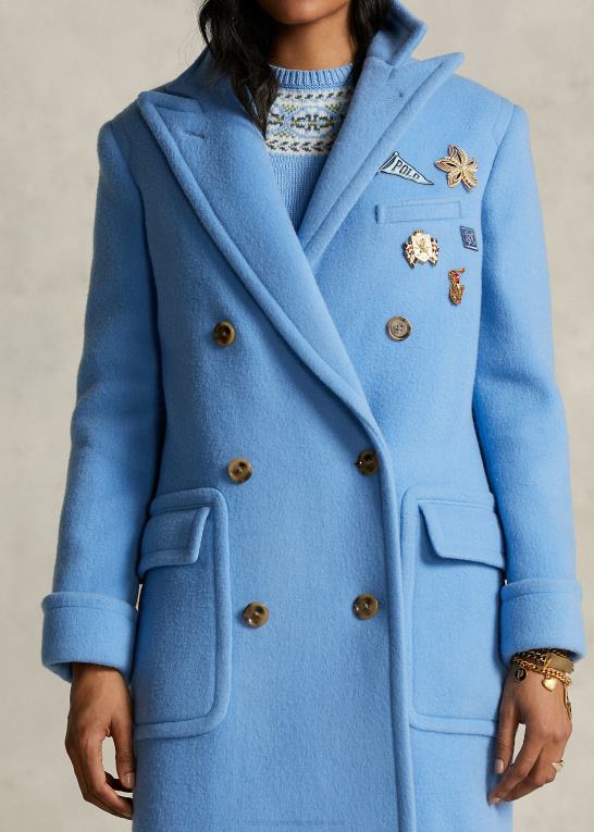 Kvinder Ralph Lauren spelman-kollektionen polo frakke Z426B3323