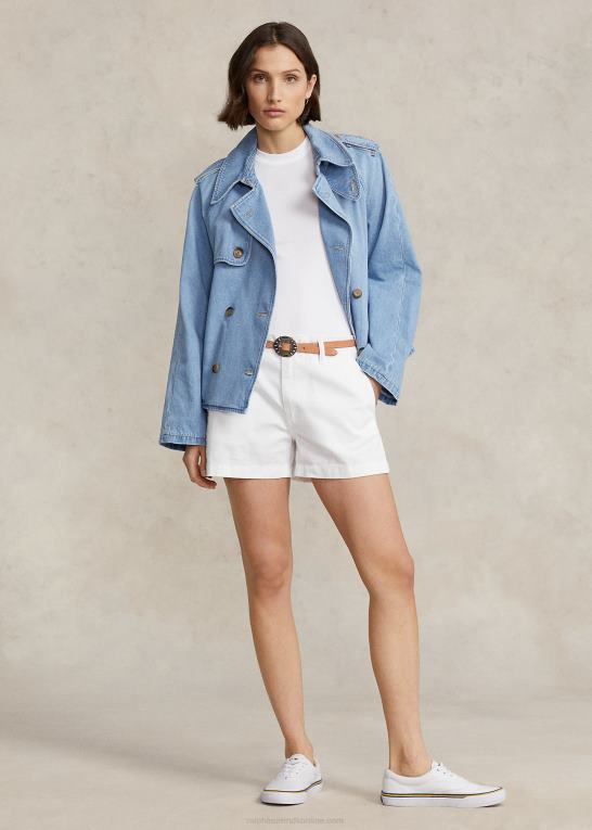 cobar vask Kvinder Ralph Lauren oversize boxy fit denim trenchcoat Z426B2972