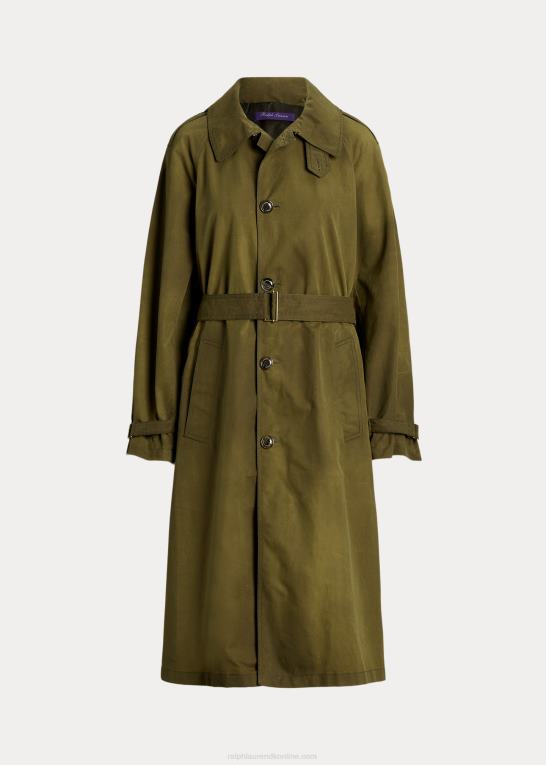 lav grøn Kvinder Ralph Lauren lysander bomuldsfrakke Z426B9288