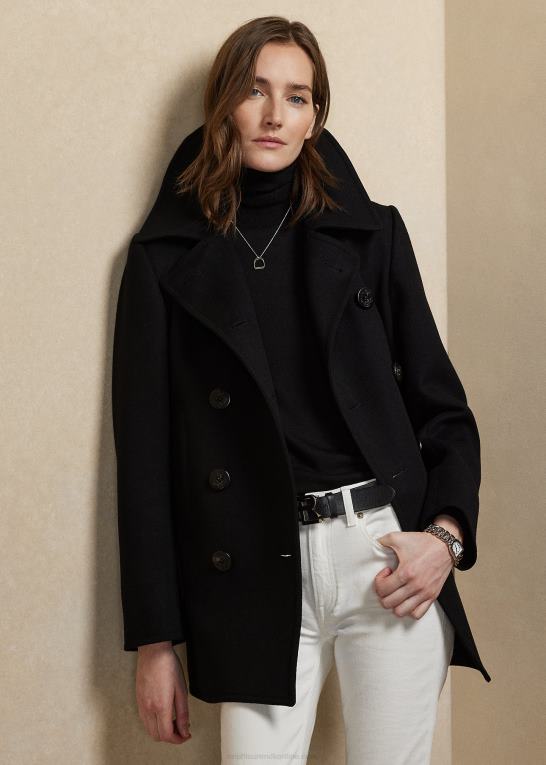 sort Kvinder Ralph Lauren logan peacoat Z426B9363