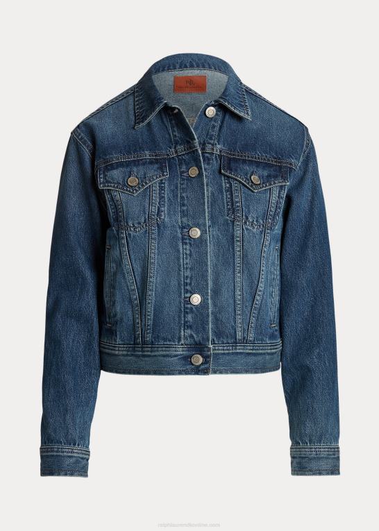 Kvinder Ralph Lauren denim trucker jakke Z426B4033