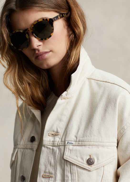 alsephina vask Kvinder Ralph Lauren den nye denim project trucker jakke Z426B3067