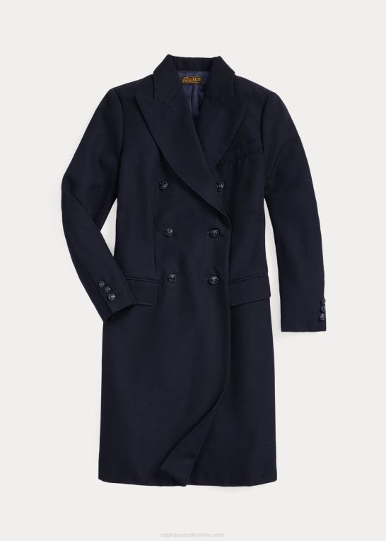 flåde Kvinder Ralph Lauren uld serge jakke Z426B3674