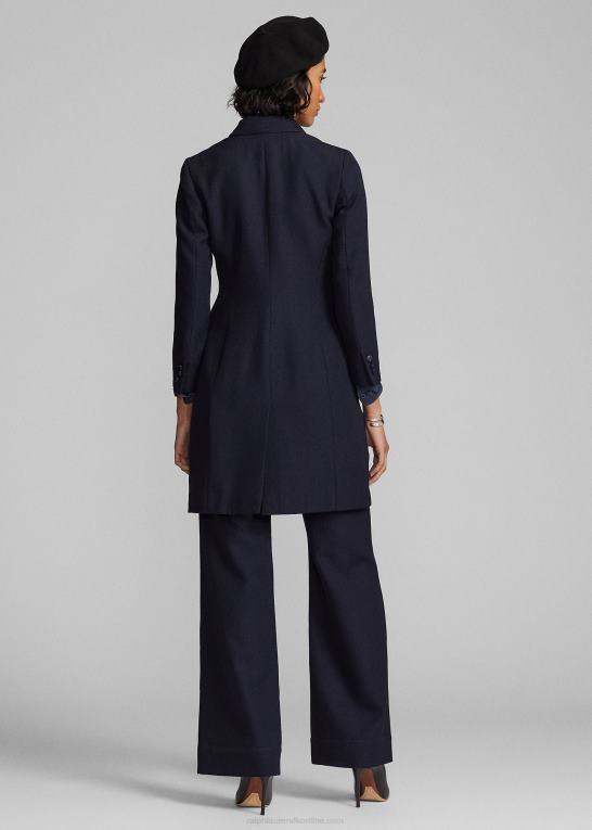 flåde Kvinder Ralph Lauren uld serge jakke Z426B3674
