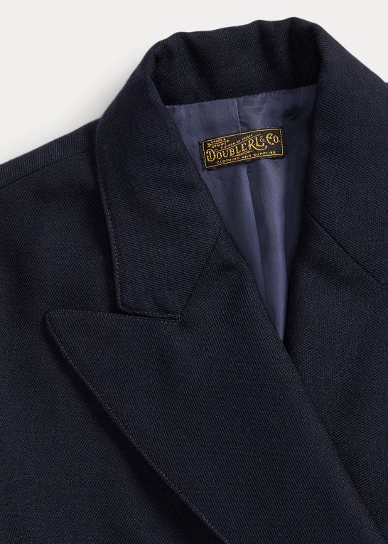 flåde Kvinder Ralph Lauren uld serge jakke Z426B3674