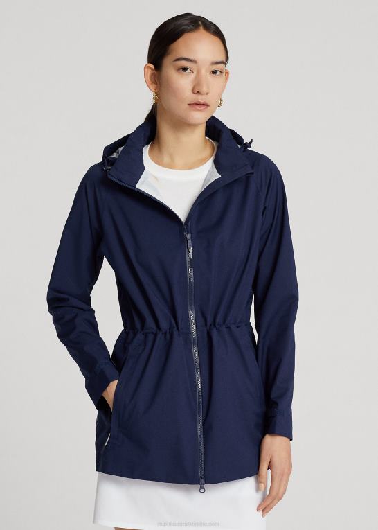 flåde Kvinder Ralph Lauren vandafvisende performance jakke Z426B3749