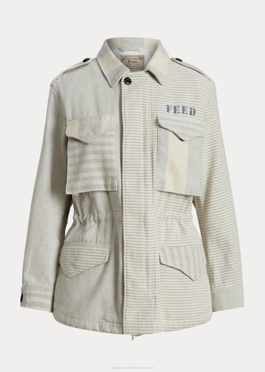 grå multi Kvinder Ralph Lauren polo x fodermarksjakke Z426B3346