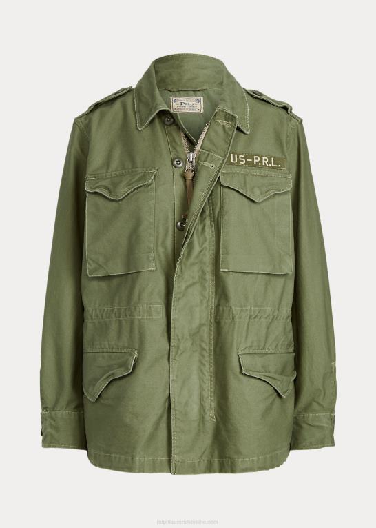havesti Kvinder Ralph Lauren overskydende knust twill jakke Z426B3284