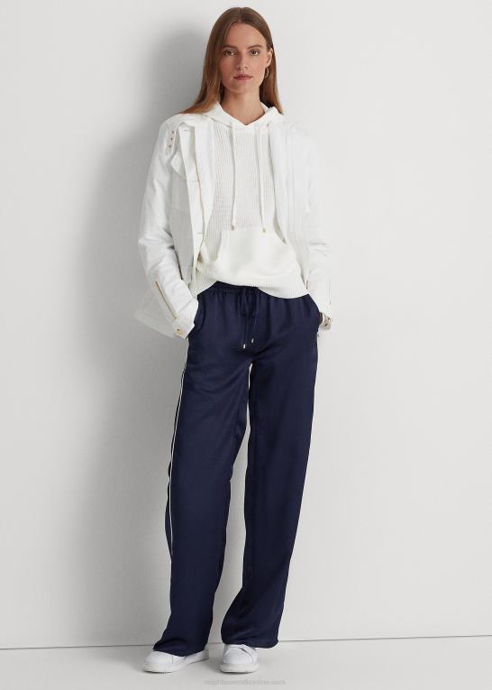 hvid Kvinder Ralph Lauren vandafvisende taft feltjakke Z426B9542