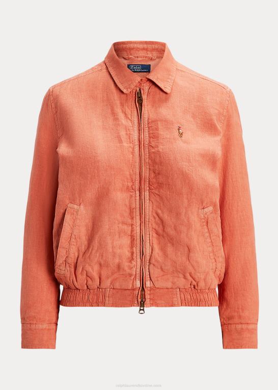 ildsten Kvinder Ralph Lauren linned vindjakke Z426B2934