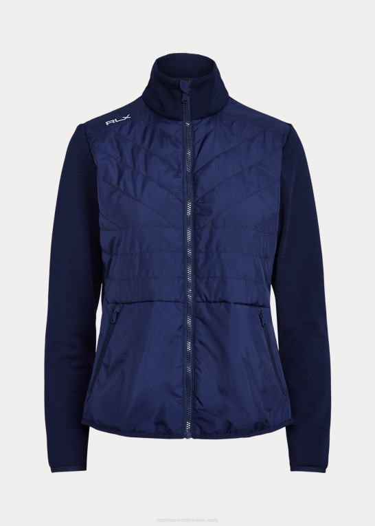 raffineret flåde Kvinder Ralph Lauren hybrid jakke med fuld lynlås Z426B3753