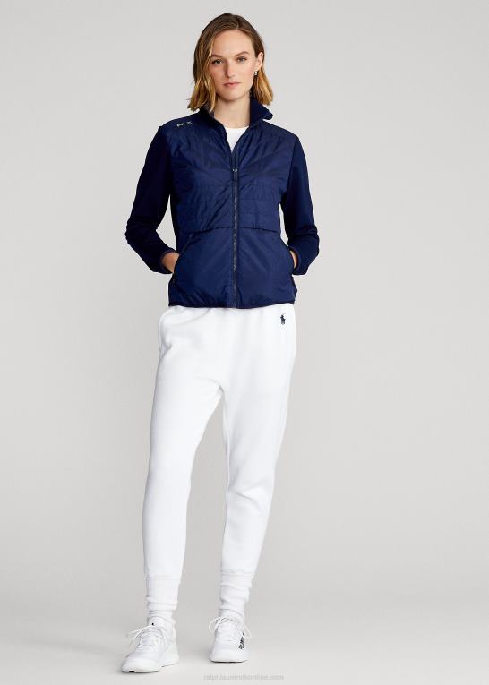 raffineret flåde Kvinder Ralph Lauren hybrid jakke med fuld lynlås Z426B3753