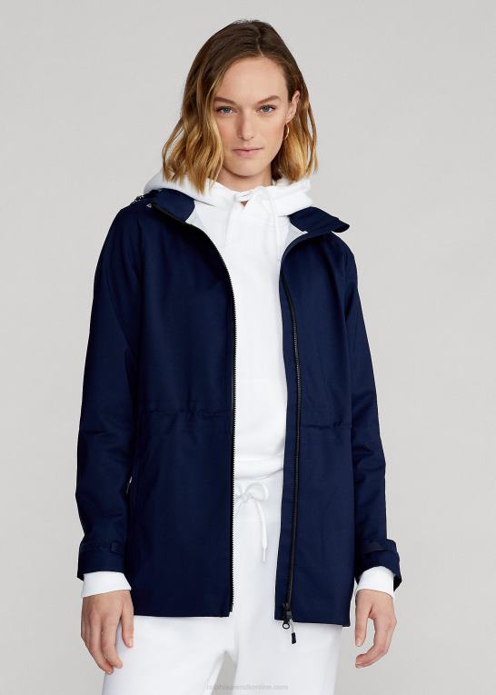 raffineret flåde Kvinder Ralph Lauren vandafvisende jakke Z426B3759