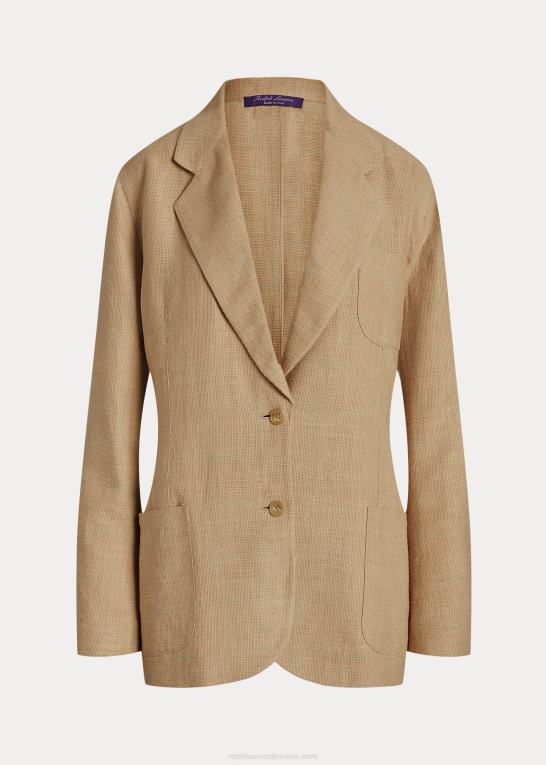 solbrun/salvie Kvinder Ralph Lauren giuseppina tweed jakke Z426B9272