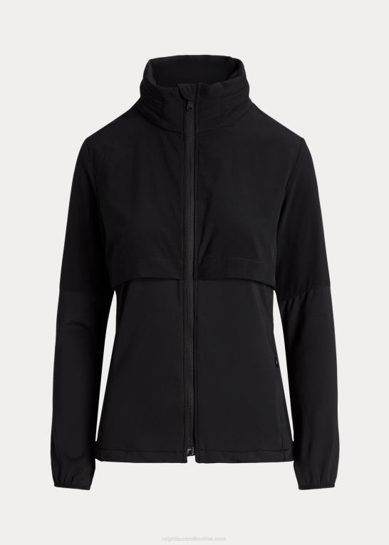 sort Kvinder Ralph Lauren hybrid jakke med hætte Z426B3742
